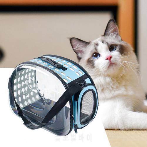 New Style Breathable Cat Carrier Bag Comfortable Ventilated EVA Two-sided Entry Pet Bag for Outdoor Kitten Cats Supplies
