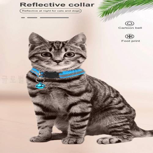 Personalized Cat Collar Safety Breakaway Small Dog Cute Nylon Collar Adjustable For Puppy Kittens Necklace Cat Accessories