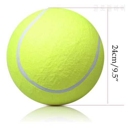 Giant Tennis Ball 24 CM Pet TOY Signature JUMBO Big Tennis Ball X6HC