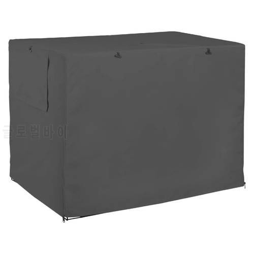 Practical Dog Crate Cover Oxford Cloth Pet Kennel Cover Universal Fit for 42 Inches Wire Dog Crate Black