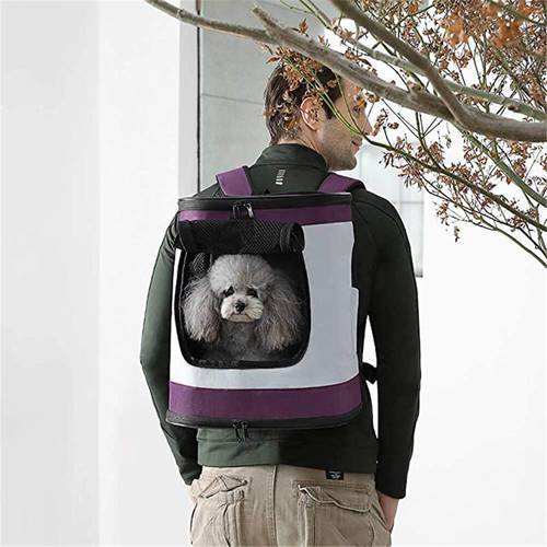 Pet Cat Carrying Backpack Breathable Pet Carrier Backpack Airline Approved for Small Medium Large Dog Travel Bags