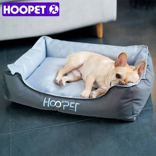 HOOPET Summer Dogs Bed Removable Cover Pet Bed Dog Mattress Cat Cave Soft Pet Bed For Small Medium Bed