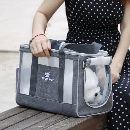 Breathable Cat Carrier Bag Cat Transporter Bag Portable Handbag Backpack Pet Carrier for Cat Dog Puppy Single Shoulder Bags