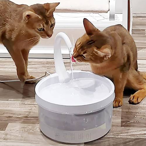 Cat Water Fountain Drinker for Cats Pet USB Automatic Water Dispenser Fountain Filter a Water for Cat Auto Feeders Dog Waterer