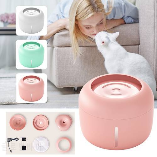 Pet Cat Drinking Bowl Feeding Water Flowing Fountain Automatic Drinker Pet Dog Cat Drinking Fountain 2.5L