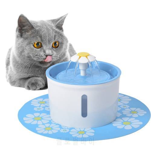 Dog Drinking Fountain Pet Cat Water Fountain 1.6L Automatic Ultra Quiet USB Drinker Feeder Bowl Pet Drinking Fountain Dispenser