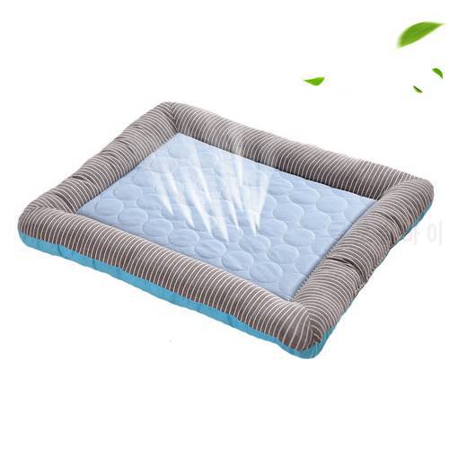 Dog Cooling Mat Summer Cool Feeling Dog Bed for Medium and Large Dogs Cats Breathable Household Pet Sofa Pet Ice Pad