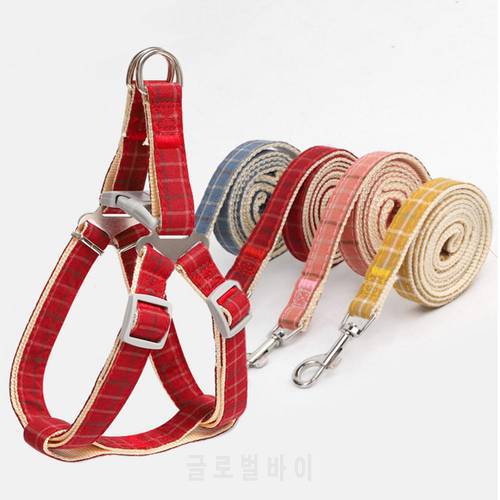 Walking Dog Leash Striped Traction Rope Anti-bite Chest Strap Pet Supply