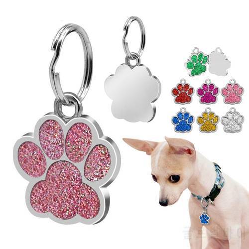 Hot Sales Pet Tag Claw Shape Decorative Durable Paw Dog ID Tag for Hiking