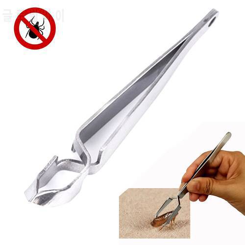 Hot Pet Tick Removal Tool Stainless Steel Tick Hook Professional Tool For Cat Dog Horse Human