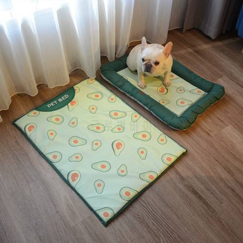 Dog Bed Cooling Summer Pad Mat For Dog Cat Mat Blanket Sofa Breathable Dog Bed Summer Dogs Pet Supplies Cool Dog Bed