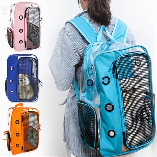 Pet bag cat go out carrying bag transparent space capsule pet supplies shoulder cat bag pet backpack