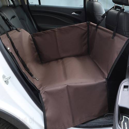 Waterproof Traval Carrier Seat Cover Dog Car Back Folding Single Seat Cover Windproof Pet Hammock Cushion Protector With Zipper