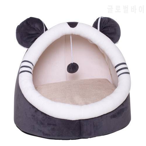 Soft Cats Bed Cute Dogs House Warm House Cave Pet Dog Nest Kennel Kitten Bed House Sleeping Bag For Small Medium Dogs Supplies