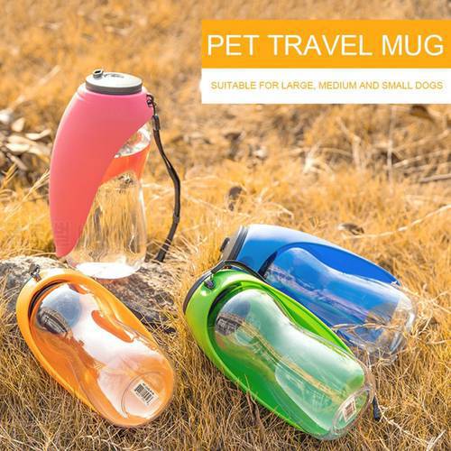 Pet Dogs Drink Water Bottle To Go Out Outdoor Portable Accompanying Cup Drinking Bottle