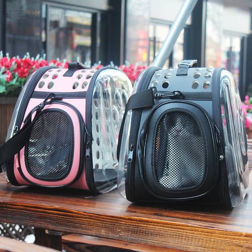 Cat Backpack Fashion Pet Bag Carrier for Cats Dogs Space Capsule Foldable Breathable Pet Travel Bag Puppy Outdoor Handbag