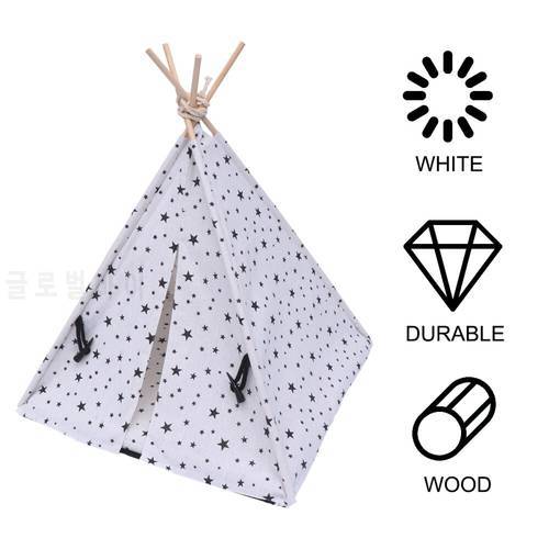 Dog Pet Bed House Tent Cat Indoor Teepee Outdoor Cage Portable Largeoutside For Breathable Accessories Cats Extra Tents
