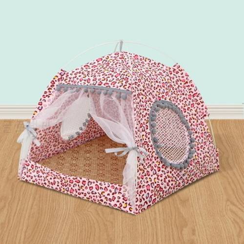 Pet Cat and Dog Bed Tent House Mat Breathable Hammock Princess Lace Kitten and Puppy Pets Dog Accessories Supplies