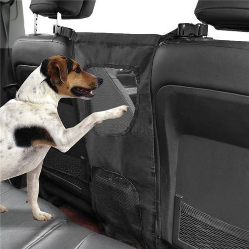 Anti-Collision Pet Protection Car Carrier Rear Seat Pet Dog Fence Mesh Pet Auto Barrier Safety Isolation Net