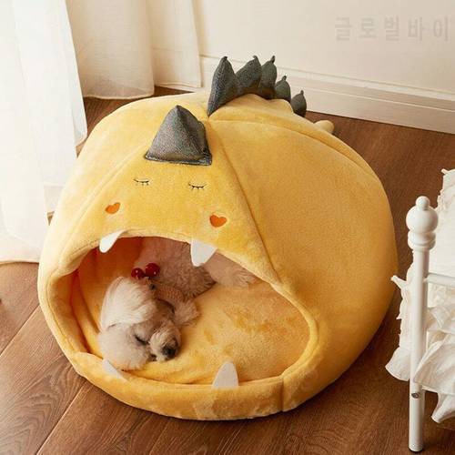 Dog Kennel Sofa House Cat Cushion Pets Products Cat Pet Supplies Kitten Bed Bed House Sleeping Bag Pets Winter Warm Cozy House