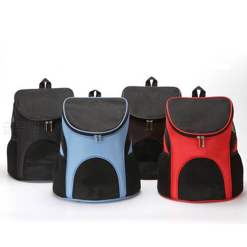 Pet Supplies Pet Travel Out Carry Bag Foldable Cat Dog Breathable Backpack Pet Backpack
