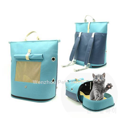 2021New Cat Backpack Transparent Space Pet Backpack Bag Cat Nesk For Tourism Outdoor Portable Shoulder Bag Carrying Pet Supplies