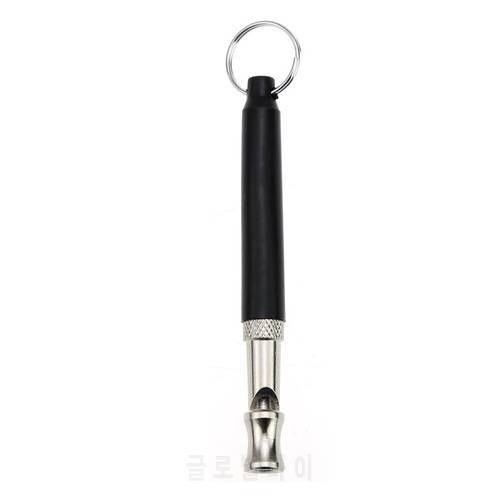 Pet Dog Training Whistle Ultrasonic Supersonic Sound Pitch Quiet Trainning Whistles Cat Dog Training Obedience Black WhistleTool