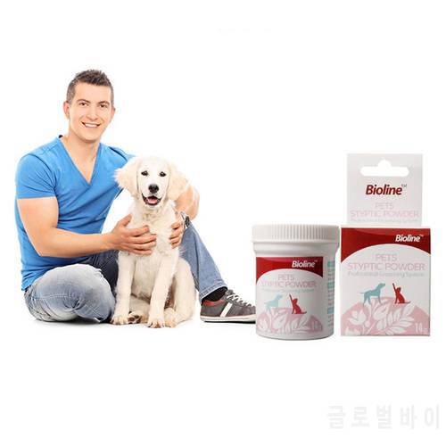 Pet Styptic Powder Dog Cats Anti Iammation Analgesia Powder Safe Puppy Home Pet Medical Profession Aids Supplies