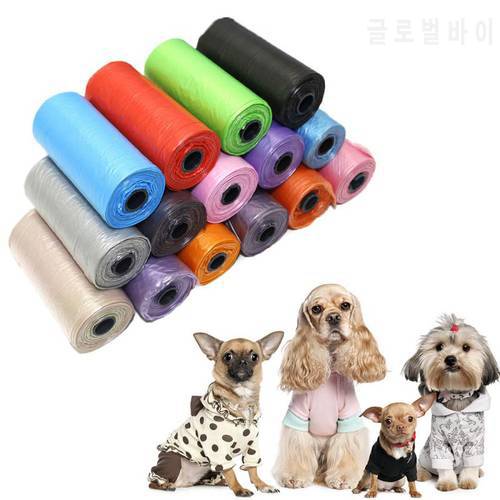 Pet Pick Up Garbage Bag Waste Garbage Bags Unscented Outdoor Carrier Holder Clean Pick Up Tools Pet Accessories Supplies