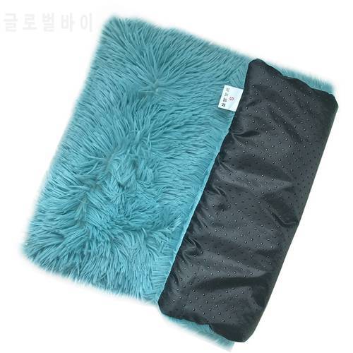 Winter Thickened Long Plush Pet Bed House Breathable Washable Warm Cat Sofa Sleeping Cushion for Small Medium Large Dogs Cats