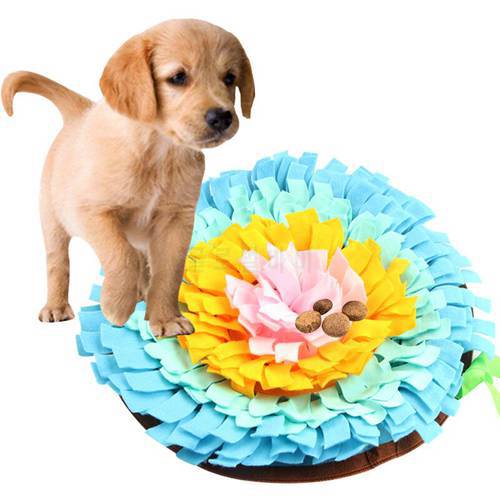 Dog Puzzle Toys Snuffle Mat Increase IQ Slow Dispensing Feeder Pet Cat Puppy Intelligence Training Game Feeding Dog Puzzle Toy
