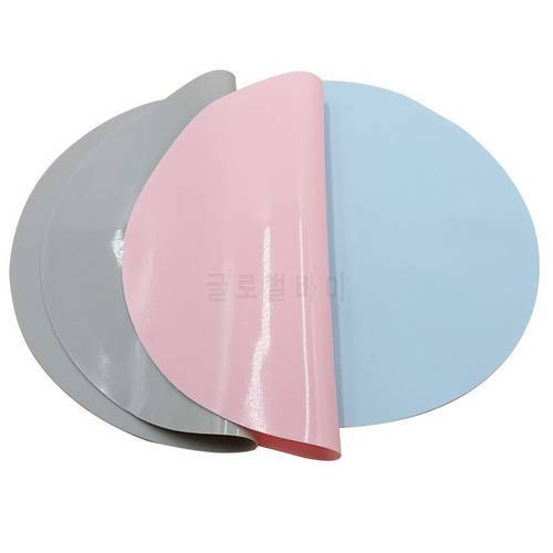 Round Shaped Anti-Slip Silicone Mat For Bowl Drinking Fountain Spill-proof Feeder Cat Dog Feeding Accessories Pet Supplies
