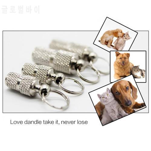 Silver Aluminum Alloy Pet Cat Dog ID Tag For Dogs Cats Anti Lost Name Address Label Identity Tube Collar Pet Products