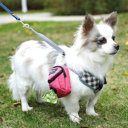 Outdoor Pet Dog Treat Pouch Portable Dog Training Bags Pet Food feed Container Puppy Snack Reward Waist climb travel waist Bag