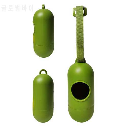Pet Poop Garbage Bag Dispenser For Dog And Cat Portable Plastic Picking Up Waste Bags Box Outdoor Easy To Carry Pets Accessories