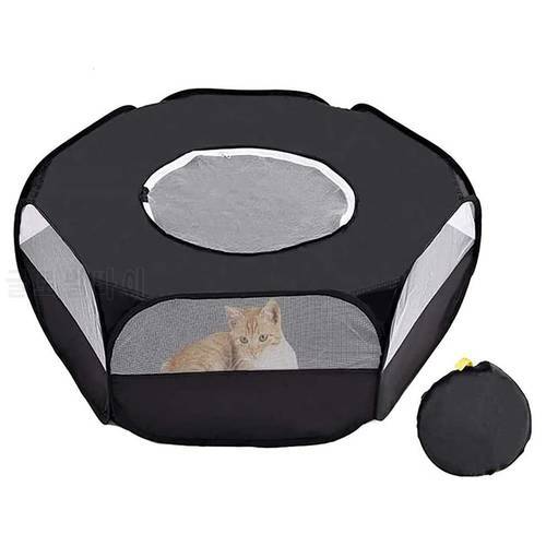 Pet House For Dogs Cats Tent Folding Kennel Dog Fence Rabbit Cage Playpen Outdoor Game For Puppy Kitten Small Animals Supplies