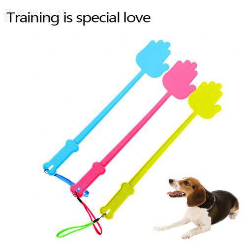 43cm Plastic Dog Puppy Cat Training Stick Hand Shaped Style Tool Pet Supplies Dog accessories Mascotas Suministros para perros