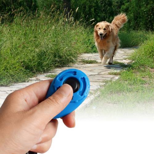 Dog Clicker Training Trainer With Key Ring And Wrist Strap Treat Bag Feed Pouch Pockets Bag 4 Colors New