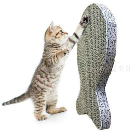 1PC Wear-resistant Cat Scratch Pad Cat Scratch Pad Pet Supplies Kitten Corrugated Paper Pad Pet Toy Grinding Nail Scraper Mat