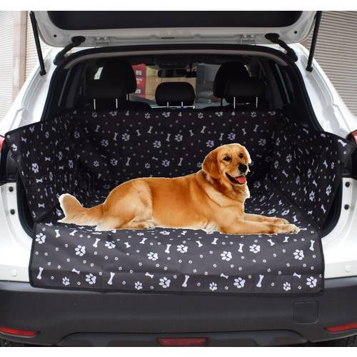 Trunk Dog Carrier Waterproof Seat Cover Foldable Oxford Protector Cushion Pet Mat Pad Hammock Dog Cat Anti-dirty Autostoel Hond