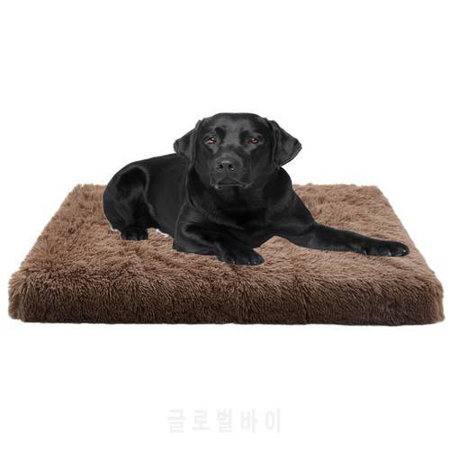 Winter Warm Dog Sofa Bed With Zipper Large Dog Bed Cat Mats Washable Pet Kennel House Cushion Pets Dogs Sofa Bed Cats Supplies
