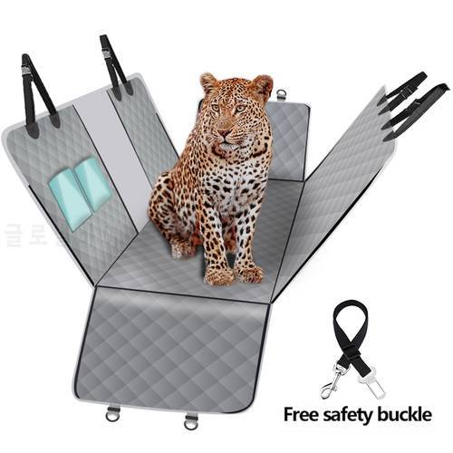 Travel Dog Hammock Car Seat Cover for Car Rear Back Seat Pet Carriers Trunk Mat Cover Protector Carrying Cats Dogs Transportin