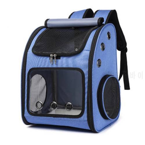 New Dog Backpack Dog Bag Backpack For Dog Backpack For Cat Cat Bag Carry Breathable Foldable Pet Oxford Dog Carrying Supplies