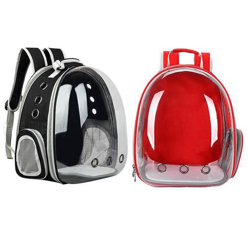 Cat Carrier Bag Pet Travel Carrier Ventilate Transparent Space Capsule Cat Bubble Backpack Transparent Bag For Small Dogs Cats