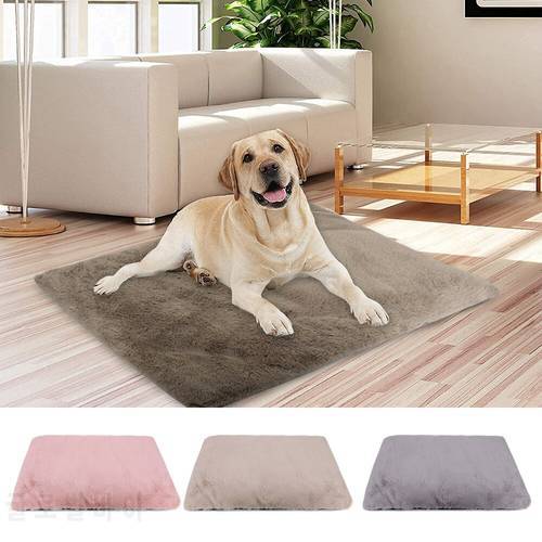 Winter Pet Dog Mats Dog Beds Warm Puppy Cat Sleeping Bed Thick Sofa Blanket For Small Large Dogs Cats Kennel Mattress Washable