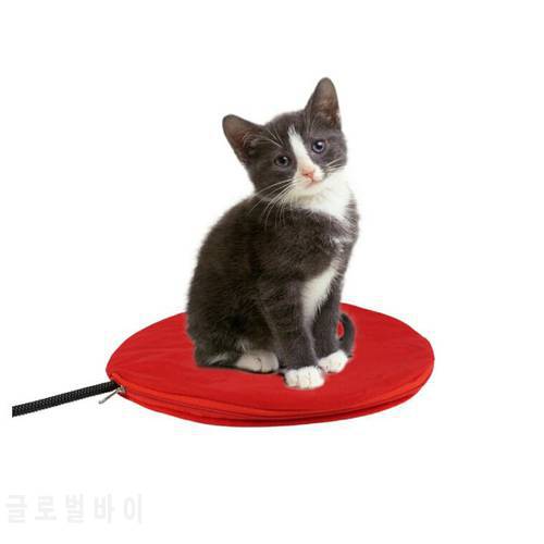 US/UK/EU Plug Pet Heat Pad Electric Heated round Mat Blanket For Puppy Dog Cat Winter Pet Pad Cat Blanket Dog Beds For Small Dog