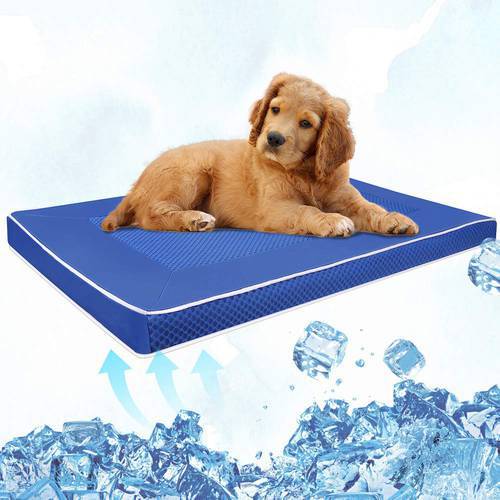 Pet Dog Bed Washable Summer Ice Cool Mat Portable Dog Cool Ice Silk Blankets for Small Big Dog Pillow Cushion Pet Accessories