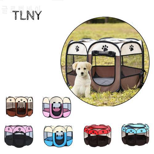 TLNY Outdoor Big Dogs House Portable Folding Pet Tent Dog House Cage for Cat Puppy Kennel Cat Kennel Rabbit Playpen Dog Tent