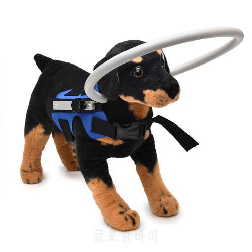 Blind Pet Anti-collision Ring Cataract Animal Protection Ring Pet Safety Blind Dog With A Halo Belt Soft Protective Vest Ring
