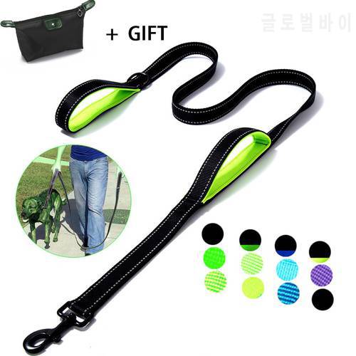 11 Colors Reflective Dog Leash Nylon Rope Pet Running Tracking Leashes Long Lead Puppy Mountain Climbing Rope Accessories